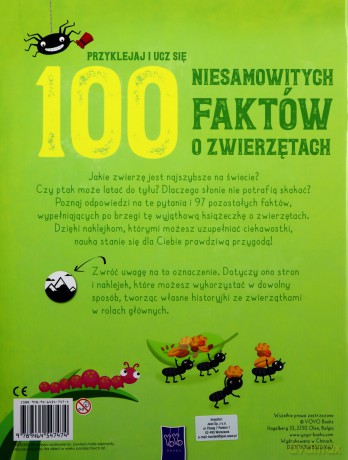 100 niesamowitych faktów o zwierzętach [KSIĄŻKA]