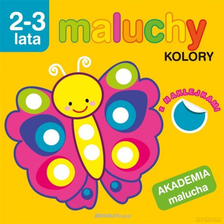 Akademia malucha. Kolory z naklejkami [KSIĄŻKA]