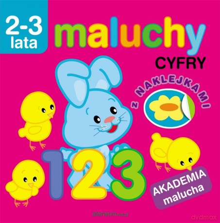 Akademia malucha. Maluchy. Cyfry z naklejkami [KSIĄŻKA]
