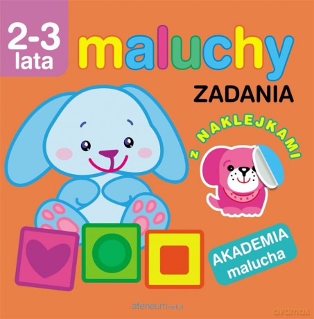 Akademia malucha. Maluchy. Zadania z naklejkami [KSIĄŻKA]