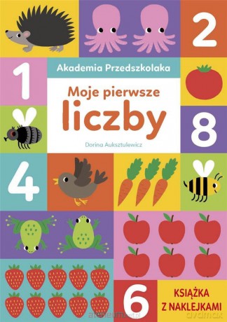 Akademia Przedszkolaka. Moje pierwsze liczby [KSIĄŻKA]