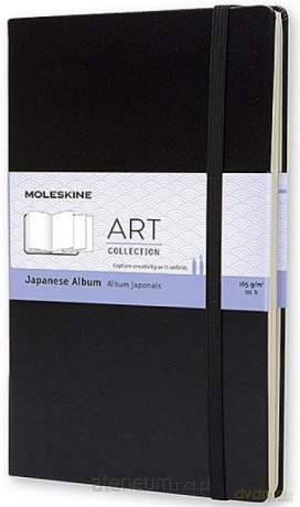 Album Japoński L 13x21cm 48K czarny
