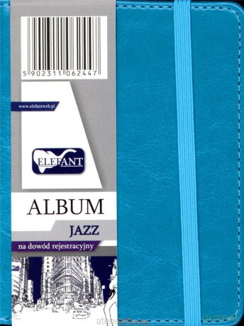 Album na dowód rejestracyjny Jazz turkus