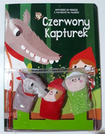 Bajki z pacynkami. Czerwony kapturek [KSIĄŻKA]