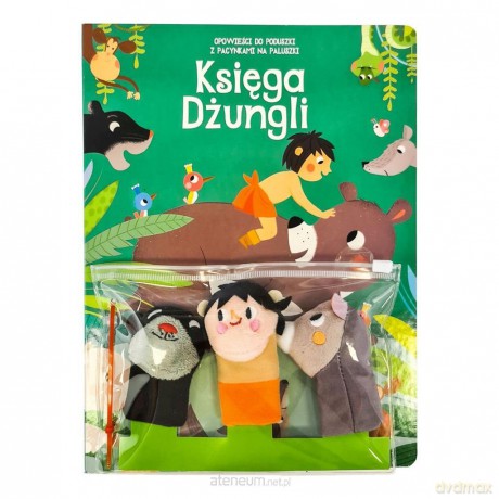 Bajki z pacynkami. Księga dżungli [KSIĄŻKA]