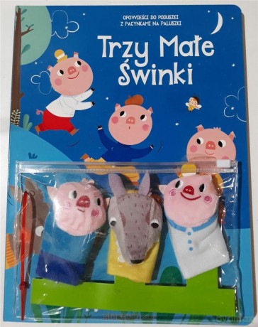 Bajki z pacynkami. Trzy małe świnki [KSIĄŻKA]
