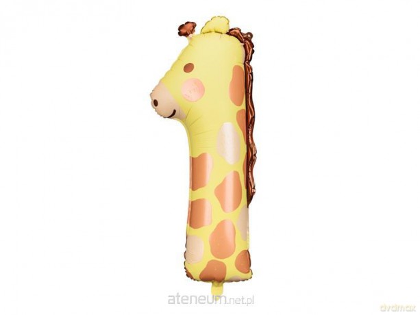 Balon foliowy 1 Żyrafa 42x90cm