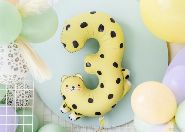Balon foliowy 3 Gepard 68x98cm