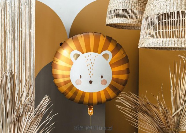 Balon foliowy Lew 70x67cm
