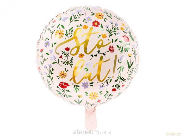 Balon foliowy Sto lat! 35cm