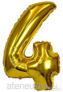 Balon foliowy XXL 4 złoty 61cm
