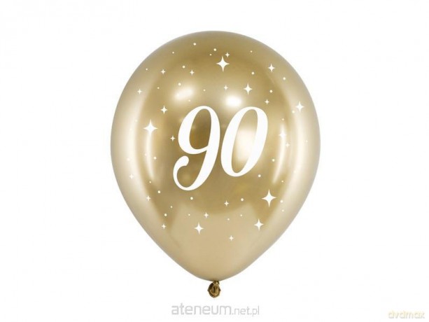 Balony Glossy 30cm 6 szt