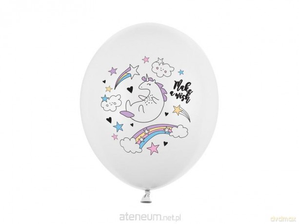 Balony Jednorożce 30cm 6 szt