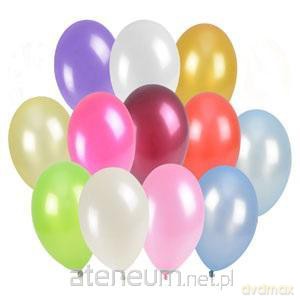 Balony metalizowane 25cm 100 szt