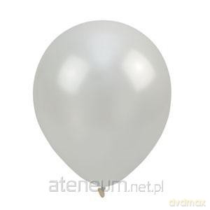 Balony metalizowane białe 30cm 100 szt