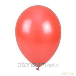 Balony metalizowane czerwone 25cm 100 szt