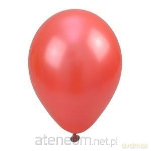 Balony metalizowane czerwone 30cm 100 szt