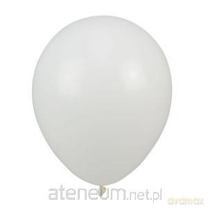 Balony pastelowe białe 30cm 100 szt