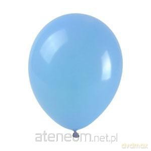 Balony pastelowe błękitne 25cm 100 szt