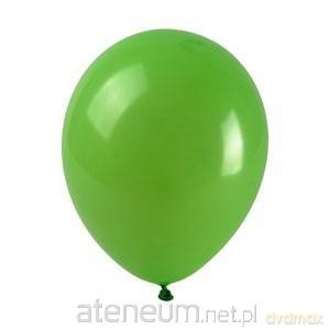 Balony pastelowe ciemnozielone 25cm 100 szt