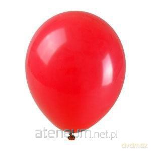 Balony pastelowe czerwone 25cm 100 szt