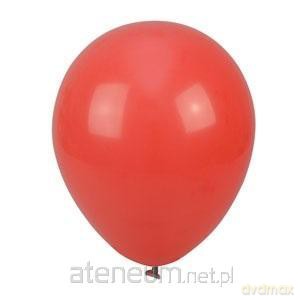 Balony pastelowe czerwone 30cm 100 szt