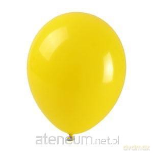 Balony pastelowe żółte 25cm 100 szt