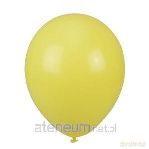 Balony pastelowe żółte 30cm 100 szt