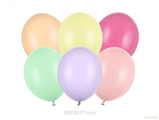 Balony Strong Pastel 27cm 10 szt