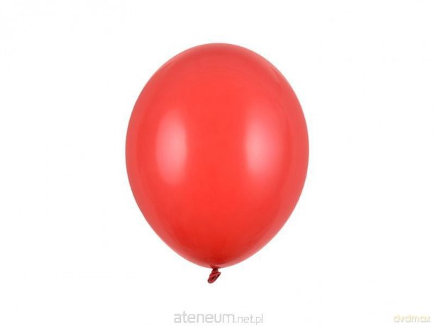 Balony Strong Pastel Poppy Red 27cm 10 szt