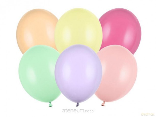 Balony Strong pastelowe 30cm 100 szt