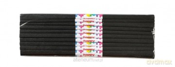 Bibuła marszczona 50x200cm czarny (10 szt)