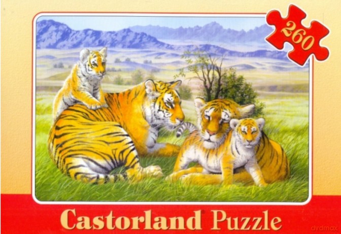 Castor 260 Tygrysy rysowane B-26722 [PUZZLE]