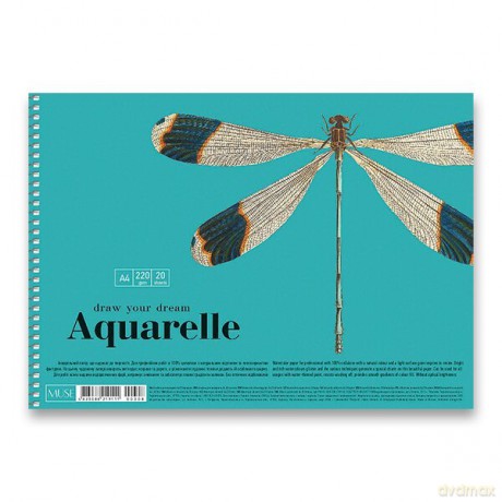 Blok do akwareli A4/20k Aqua