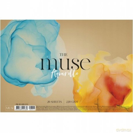 Blok do akwareli A4/20k The muse aquarelle