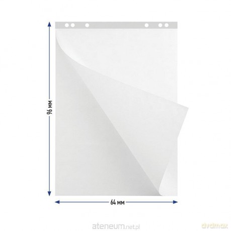 Blok do flipchartów 64 x96cm 20K biały (5 szt)