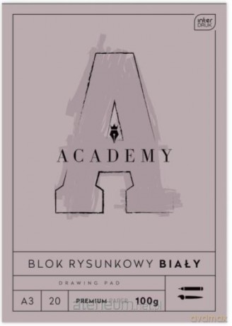 Blok rysunkowy A3/20K Academy (10 szt)
