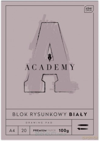 Blok rysunkowy A4/20K Academy (10 szt)