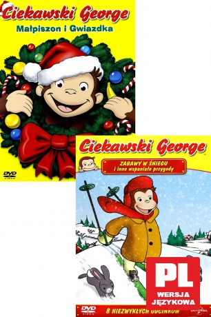 Ciekawski George Małpiszon i Święta / Zabawy W Śniegu Pakiet [2DVD]