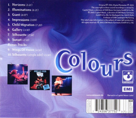 Eloy: Colours [CD]