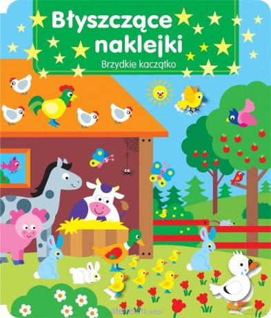 Błyszczące naklejki. Brzydkie kaczątko [KSIĄŻKA]