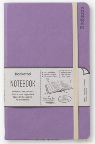Bookaroo Notatnik Journal A5 - Jasny fiolet