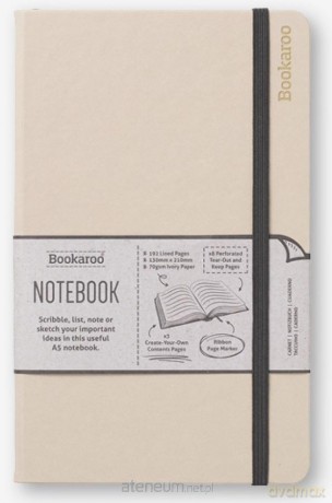 Bookaroo Notatnik Journal A5 - Kremowy