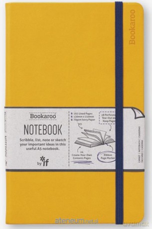 Bookaroo Notatnik Journal A5 - Żółty