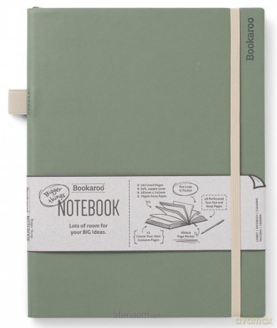 Bookaroo Notatnik Journal duży - Zielony