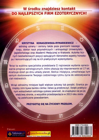 ASTROCALENDARIUM 2013 - Krystyna Konaszewska-Rymarkiewicz [KSIĄŻKA]