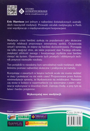 Naucz się medytować - Eric Harrison [KSIĄŻKA] 