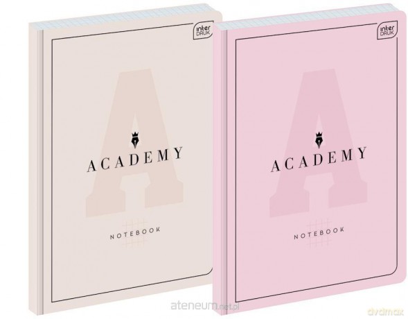 Brulion A4/96K kratka Academy Pastel (5 szt)