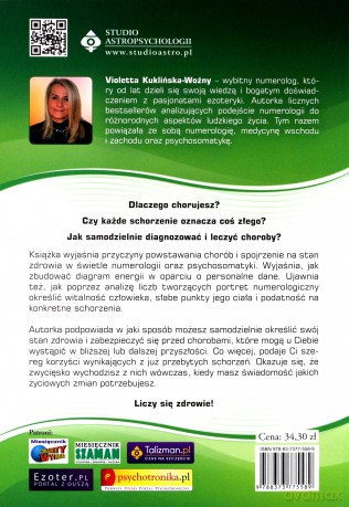 Liczby zdrowia. Terapie naturalne. psychosomatyka, numerologia - Violetta Kuklińska-Woźny [KSIĄŻKA]