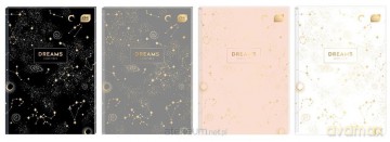 Brulion A4/96K kratka Metallic Dreams (5 szt)